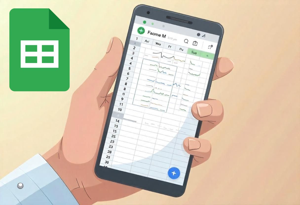 kelas google spreadsheet mobile