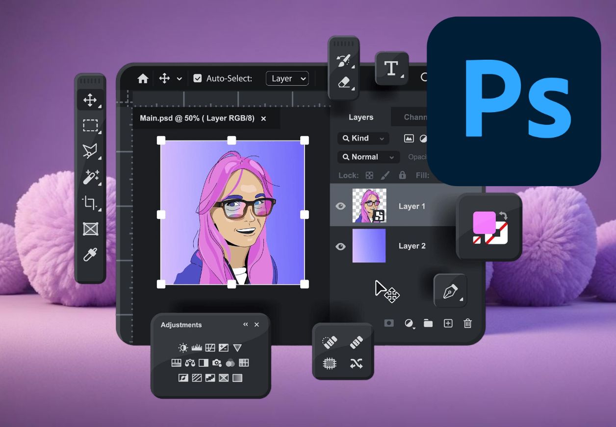 kelas adobe photoshop skillpedia