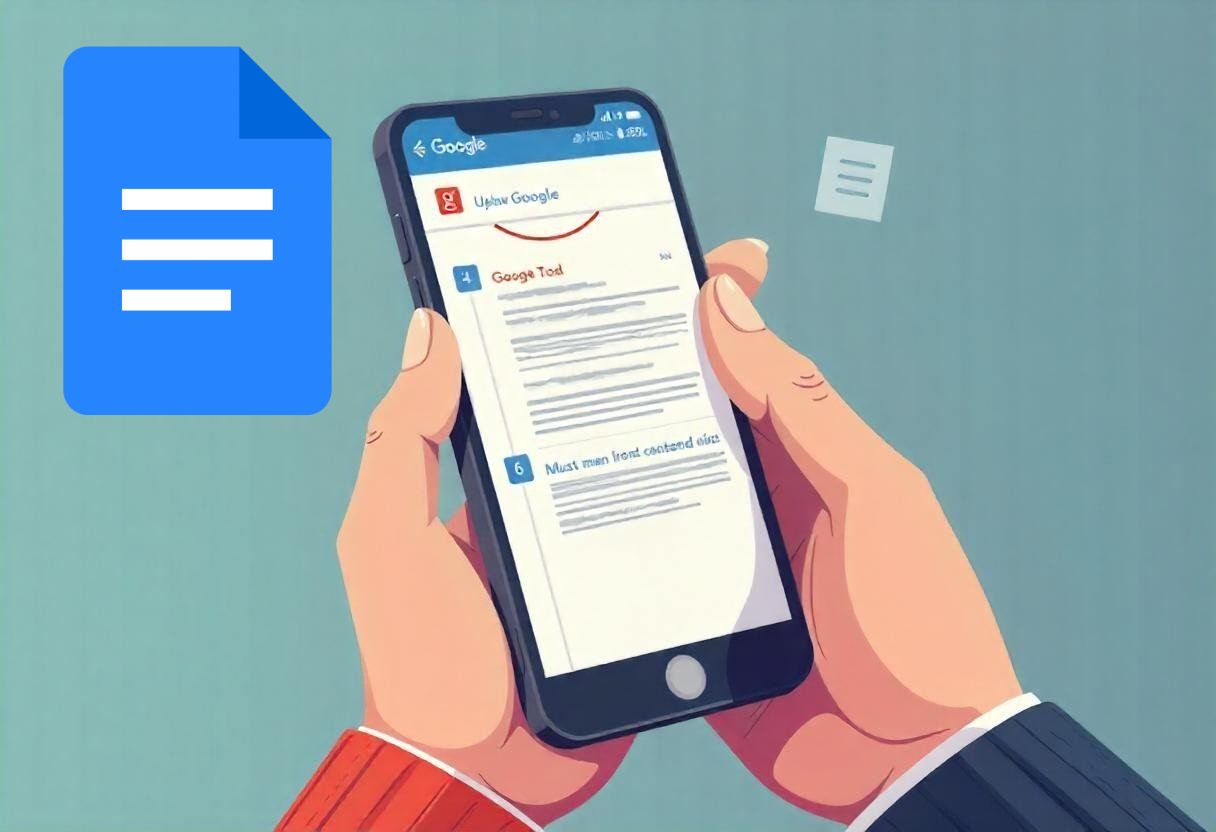 Kelas Google Docs Smartphone